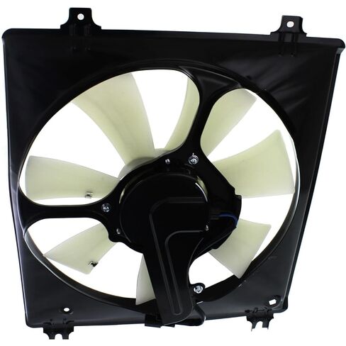 Replacement A/C Condenser Cooling Fan Assembly Passenger Side Compatible with Acura TL 2009-2011 (3.5L V6, Base) in Saudi Arabia