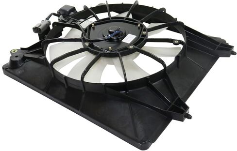 مروحة تبريد الرادياتير البديلة ومجموعة مروحة مكثف مكيف الهواء (زوج) تناسب Honda CR-V 2007 2.4L 4-Cyl in Saudi Arabia