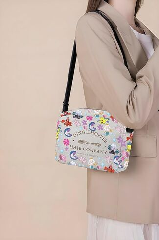 WCGXKO Mermaid Princess Crossbody Bag Cartoon Princess Gift Fairy Princess Gift in Saudi Arabia