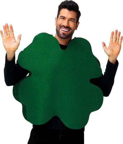 Adult Four Leaf Clover Costume St. Patrick's Day Cosplay Outfits in Kuwait