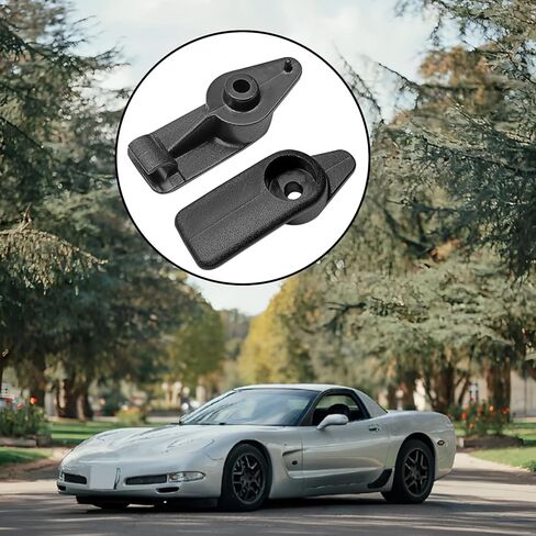 2PCS Sun Visor Clips 10411051 Compatible with 1997 1998 1999 2000 2001 2002 2003 2004 Chevy Corvette C5 Car Sun Visor Clip Hook in Saudi Arabia