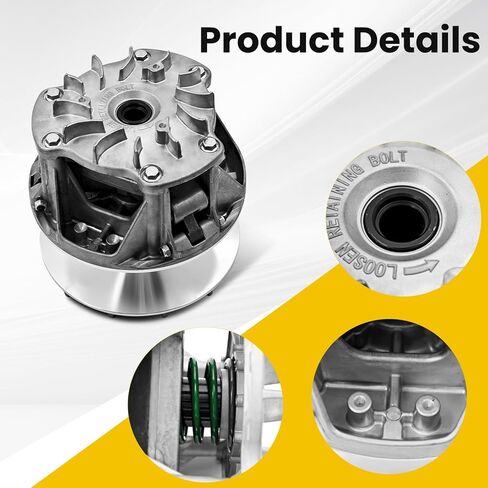 49093-0025 49094-0045 Primary and Secondary Clutch Kit Driven Clutch Compatible with Kawasaki Mule 4010 4000 2009-2023, Replace# 490930025, 490940045 in Kuwait