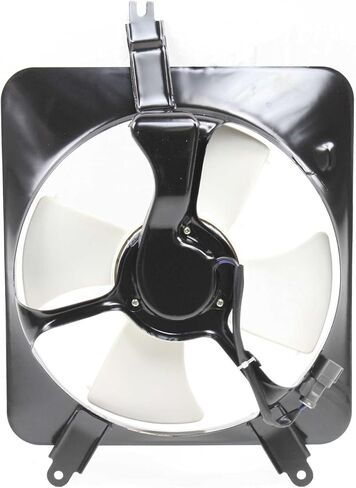 Replacement Radiator and A/C Condenser Cooling Fan Pair fits Honda Accord Sedan 1990-1993 4-Cyl 2.2L in Saudi Arabia