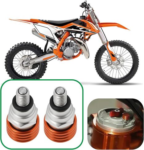 4 قطعة M4x0.7mm صمامات نزيف الهواء شوكة متوافقة مع KTM XC EXC EXCF XCW SX SXF MXC in Saudi Arabia