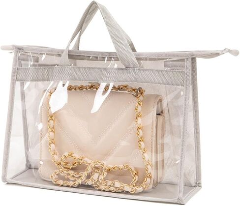 Ulalaza Large Candy Polka Color Clear Shoulder Bag 2 IN 1 Beach Totes Transparent Handbags With Interior Pocket For Women in Saudi Arabia