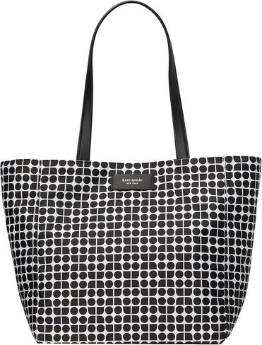 kate spade new york womens Noel Jacquard Fabric Large Tote in Saudi Arabia