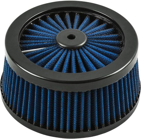 High Performance Air Filters Cleaner Fit for Harley Touring Street Road Glide Road King Softail Dyna FXDLS FXR (White) in Kuwait