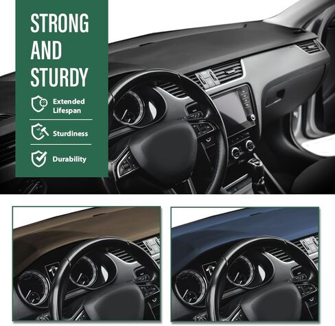 لوحة القيادة العلوية LQI متوافقة مع لوحة القيادة Chevy Silverado/suburban/Tahoe/Fit GMC Sierra/Yukon/Avalanche/Cadillac Escalade 2007-2013 باللون الأسود 15845046 25903822 15893133 in Saudi Arabia