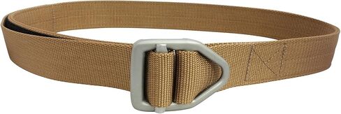 حزام بإبزيم معدني ثقيل مقاس 38 مم من Bison Designs - كبير - بني ذئب in Kuwait