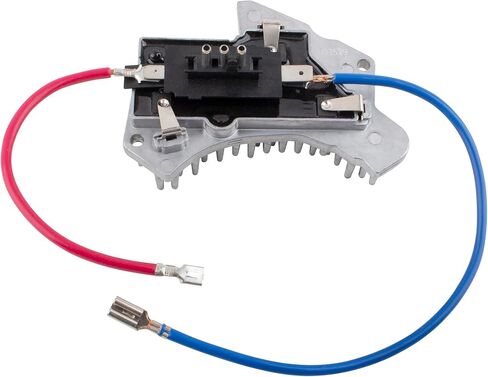BOXI 973-100 Blower Motor Resistor Fits for Mercedes-Benz for Chrysler - C220 C230 C280 C36 AMG C43 AMG CLK320 Crossfire CLK430 CLK55 AMG SLK230 SLK32 AMG SLK320 1996-2008 / OE# RU567 2108700210 in Saudi Arabia