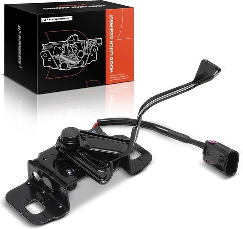 A-Premium Front Hood Latch Lock Assembly Compatible with GMC Vehicles - Acadia 2017-2018 Sport Utility, with Sensor, Front Hood Lock in Saudi Arabia