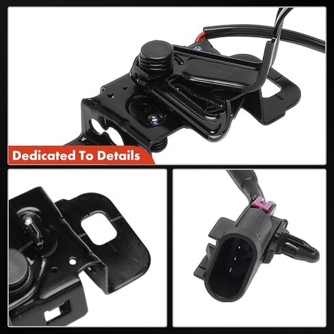 A-Premium Front Hood Latch Lock Assembly Compatible with GMC Vehicles - Acadia 2017-2018 Sport Utility, with Sensor, Front Hood Lock in Saudi Arabia