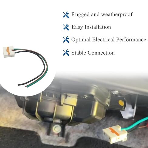 97113-G2000 Blower Motor Connector Fit for KIA Forte 2018 2019 2020 2021 2022 2023 2024 Direct Plug Play Replacement with Pigtail Harness, Part Located in HVAC Module Behind Glove Box in Saudi Arabia