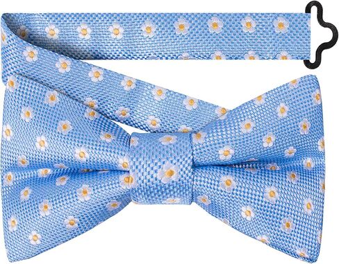 Masonic Revival Forget Me Not Bow Tie (Pre-Tied Light Blue) in Saudi Arabia