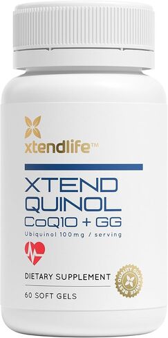 مكمل صحة القلب Xtendlife CX8 - مكمل صحة القلب مع فيتامين K2 ونبق البحر وفيتامين د - تركيبة عالية الفعالية لدعم القلب والأوعية الدموية الأمثل in Kuwait