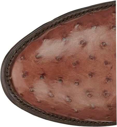 Tony Lama Mens Canonero 12 Inch Full Quill Ostrich Round Toe Dress Boots Mid Calf - Brown - Size 13 D in Saudi Arabia