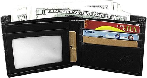 Mens Dragon Vintage Silver Grey Leather Wallet Card Holder Purse With Chain in Kuwait