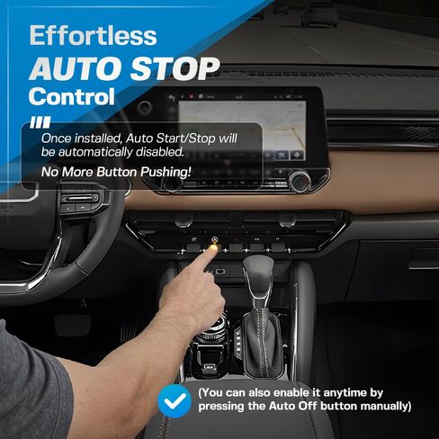 Auto Start Stop Eliminator for Chevy Colorado/GMC Canyon 2023 2024 2025 2026 Auto Stop Eliminator-Disable Auto Stop Automatically-Plug Play Error Free-Enjoy Smooth Driving in Saudi Arabia