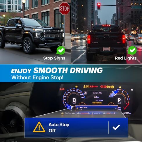 Auto Start Stop Eliminator for Chevy Colorado/GMC Canyon 2023 2024 2025 2026 Auto Stop Eliminator-Disable Auto Stop Automatically-Plug Play Error Free-Enjoy Smooth Driving in Saudi Arabia