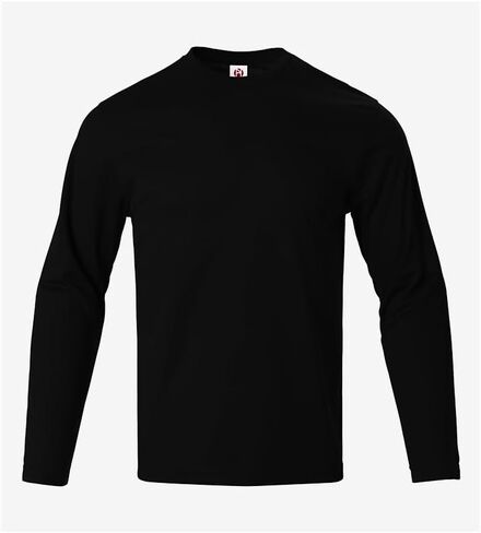 Mens Quick Dry Long Sleeve Shirts UPF 50+ UV Sun Protection SPF Shirt Moisture Wicking T-Shirt for Casual Workout Running Gym in Saudi Arabia