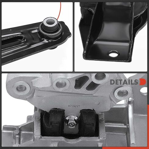 A-Premium 4PCS Engine Motor Mount Transmission Mount and Torque Strut Mount Set Compatible with Nissan Rogue 2008-2013, Rogue Select 2014-2015, 2.5L, AWD, Automatic CVT Transmission in Saudi Arabia