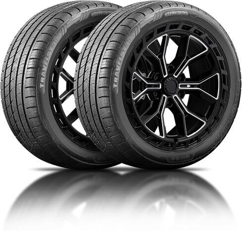 مجموعة من 2 (اثنين) Travelstar UN33 235/55R18 100V إطارات سيارات عالية الأداء لجميع المواسم 235/55/18 HP Radial Mud Snow Car - تتضمن ضمانًا لمدة ثلاث سنوات ضد مخاطر الطريق (الإطار فقط) in Kuwait