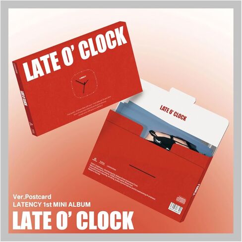 (المجموعة: غلاف + بطاقة بريدية) الألبوم المصغر الأول من LATENCY LATE O' CLOCK مع التتبع in Saudi Arabia