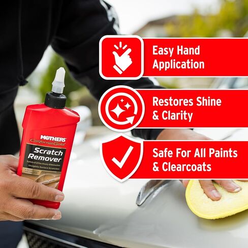 Mothers 08408 California Gold Scratch Remover - 8 oz. in Kuwait