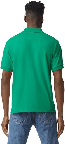 Apparel Globe Adult Jersey Polo Moisture-Wicking DryBlend Cotton Polyester Classic Fit Durable 3-Button Placket Golf Shirt in Saudi Arabia