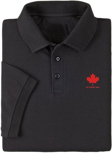 Mens Polo Shirts Short Sleeve On The Eh Team Canada Embroidery Casual Polo in Saudi Arabia