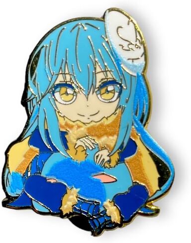 Rimuru Tempest Pin Enamel That Time I Got Reincarnated as a Slime Pin Rimuru Tempest merch Rimuru Tempest pin Rimuru Tempest figure pin That Time I Got Reincarnated as a Slime manga in Saudi Arabia