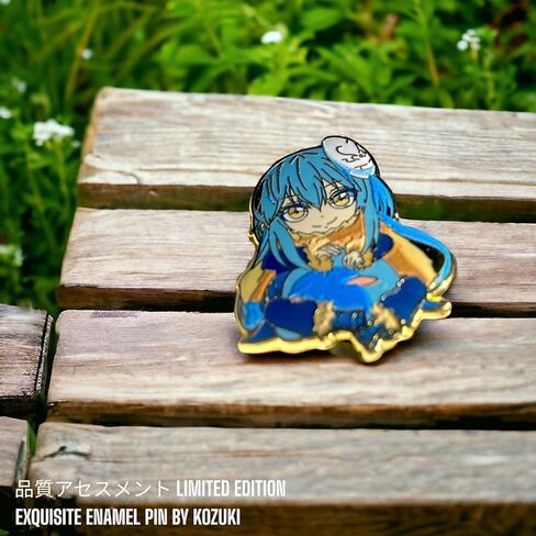 Rimuru Tempest Pin Enamel That Time I Got Reincarnated as a Slime Pin Rimuru Tempest merch Rimuru Tempest pin Rimuru Tempest figure pin That Time I Got Reincarnated as a Slime manga in Saudi Arabia