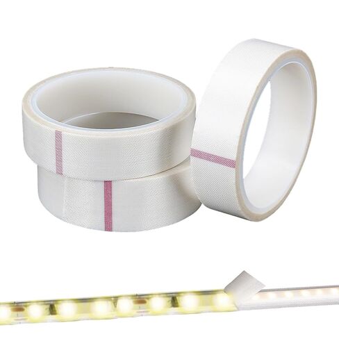 3 قطع شريط تنعيم الضوء، شريط توزيع LED 0.59 بوصة × 32.8 قدم، شريط لاصق شريط إضاءة LED لشرائط LED، حجب الضوء المعتدل، أبيض in Kuwait