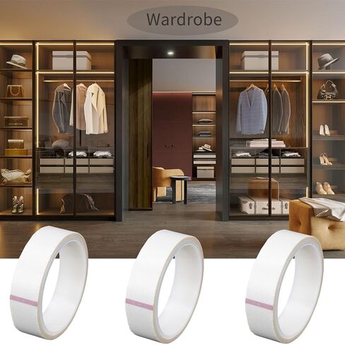 3 قطع شريط تنعيم الضوء، شريط توزيع LED 0.59 بوصة × 32.8 قدم، شريط لاصق شريط إضاءة LED لشرائط LED، حجب الضوء المعتدل، أبيض in Kuwait