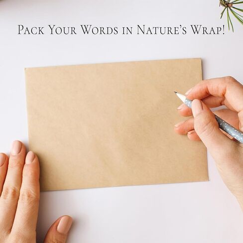 مظاريف 5x7، مظاريف 5x7 للدعوات، 10 عبوات من مظاريف a7، بطاقة دعوة على شكل ظرف بني in Kuwait