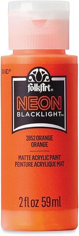 FolkArt Neon Acrylic Paint in Assorted Colors (2 Ounce), 2850 Neon Pink in Saudi Arabia