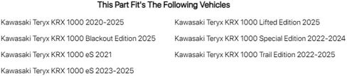 Tusk Quiet-Glide Skid Plate 3/8 inch For Kawasaki Teryx KRX 1000 eS 2021 in Saudi Arabia