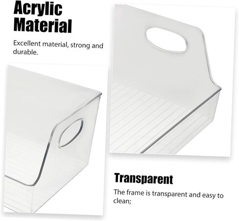 Storage Box for Books Book Storage Organizer Acrylic Book Storage Box Multi Boxes for Home in Saudi Arabia