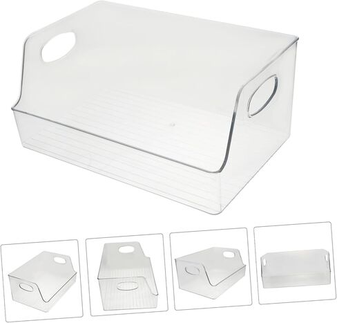 Storage Box for Books Book Storage Organizer Acrylic Book Storage Box Multi Boxes for Home in Saudi Arabia