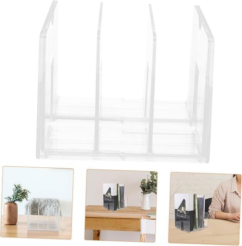 TEHAUX Multi-function Book Organizer Panel Desktop Bookend for Home Office Classroom and Study Use in Saudi Arabia