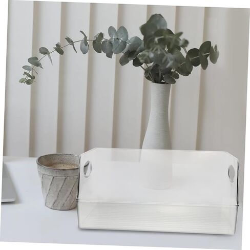 Acrylic Book Storage Box Transparent Multipurpose Organizer for Home and Office for Magazines Newspapers and Crafts Keeps Spaces Tidy and Stylish in Kuwait