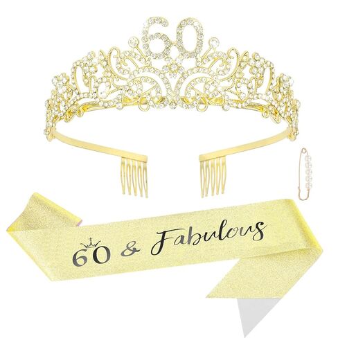 تاج ووشاح عيد الميلاد الستين، زينة عيد الميلاد الستين للنساء، تاج عيد الميلاد الستين، ووشاح رائع هدايا عيد الميلاد الستين للنساء in Kuwait