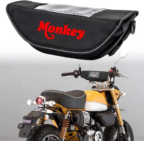 ل القرد 125 القرد 125 2018-2023 دراجة نارية حقيبة مضادة للماء تخزين حقيبة مقود الدراجة حقيبة أدوات السفر in Kuwait