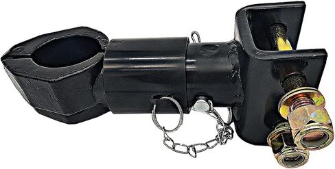 وصلة مقطورة قابلة للتعديل 2-5/16 بوصة مع مزلاج الزناد SAE الفئة IV 12500 رطل لسحب RV والقارب والتخييم (أسود) (12500LBS 2-5/16 بوصة) in Kuwait