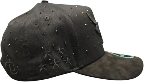 LOST CALF 5 Stars Black A Frame Adjustable Snapback Cap Hat in Saudi Arabia