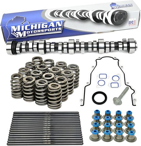 Michigan Motorsports Stage 2 Truck Camshaft Install Kit for GM/Chevy Gen III/IV LS 4.8L 5.3L LS Vortec Trucks (Includes Cam Kit, Gaskets, Lifters & Trays) in Saudi Arabia