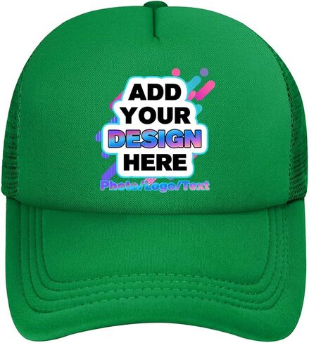 Bulk Custom Hat Add Your Text Picture Name Logo Custom Hats Custom Baseball Cap Custom Trucker Hats in Saudi Arabia
