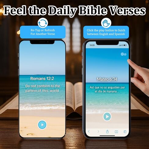 CZFSWT 5Pcs Tap To Pray Bracelet, Bible Verse Bracelets, Scripture Bracelets Suitable for Spiritual Support and Prayer Reminders in Saudi Arabia