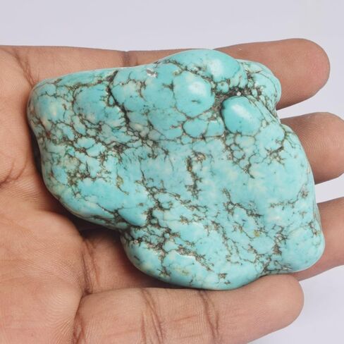 646.00 Ct Certified Rough Turquoise Healing Crystal Natural Blue Turquoise Gemstone BR-594 in Saudi Arabia