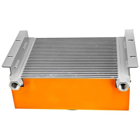 AH1417T-CA DC12V 150L/دقيقة مروحة مبرد الزيت الهيدروليكي 120 واط الزيت الهيدروليكي المبرد مبرد الهواء تبديد الحرارة استبدال # AH1417T in Kuwait